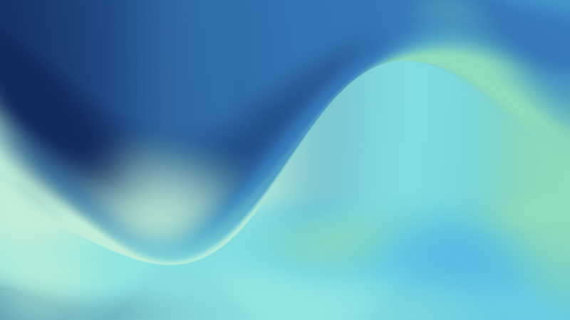 Aqua marine blue in Blob Pattern