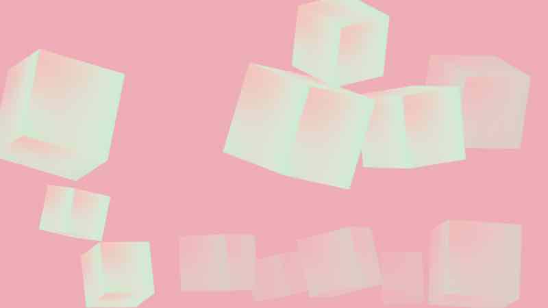 Pastel-Pink-Cubes-Background