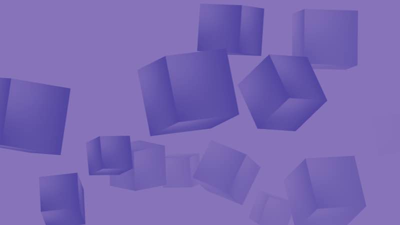 Blue-Violet-Cubes-Background