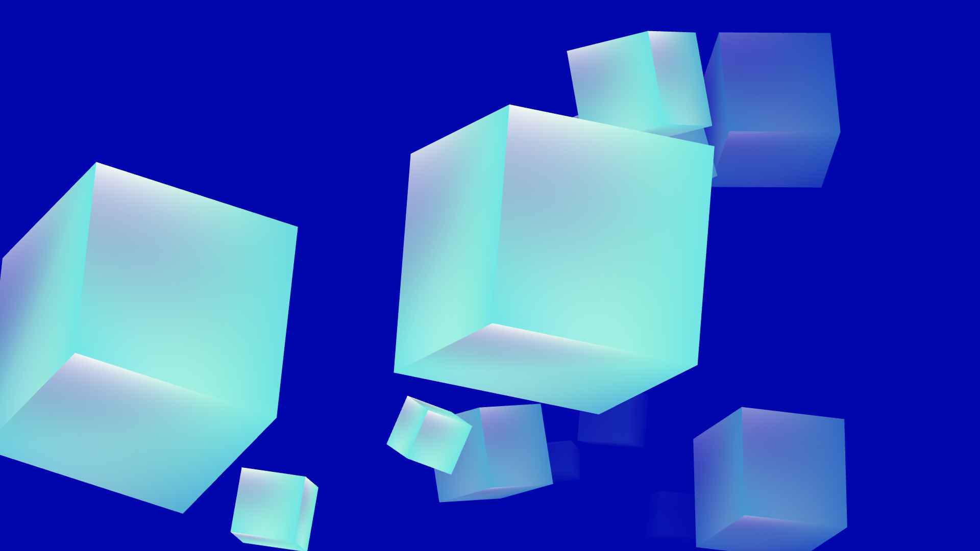 Crystal-Blue-Cubes-Background