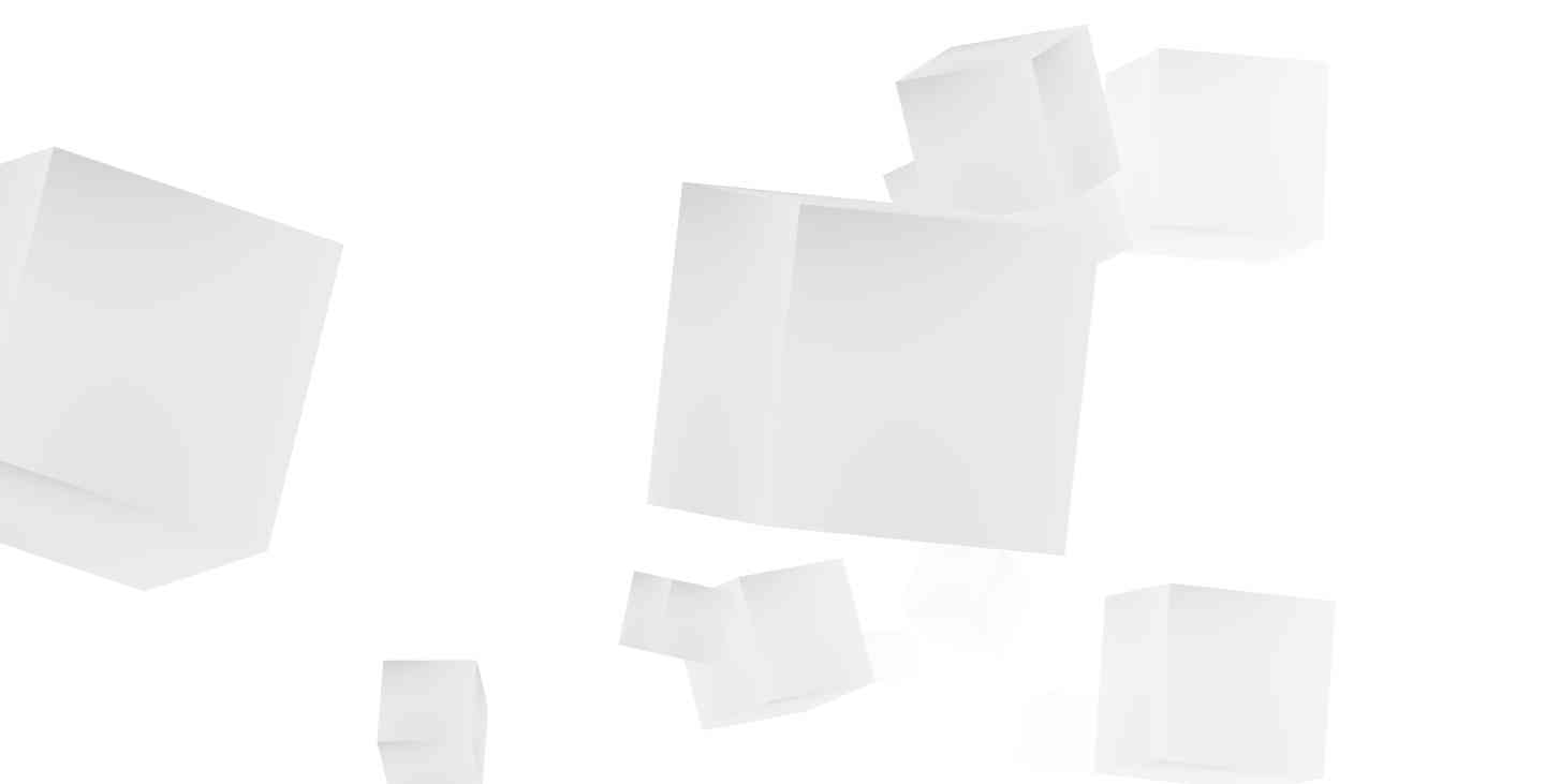 White-Background-With-Grey-Cubes