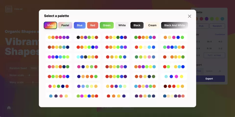 02 How To Select A Color From Palettes