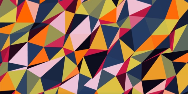 Triangles Mosaic  abstract background